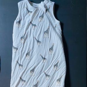 Kyte baby printed sleep sack in Giraffe